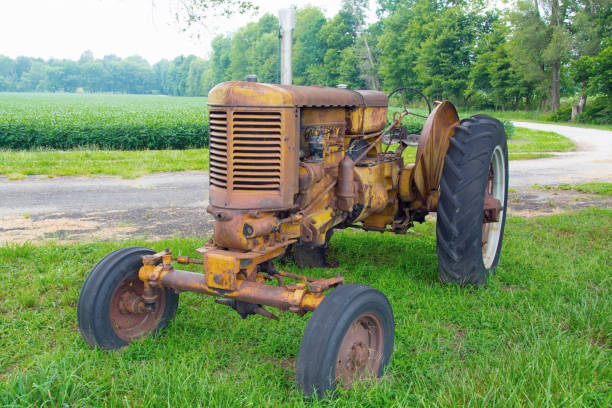 istock Old Antique Tractor-Southern Indiana 1278178068