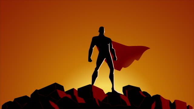 374 Superhero Cape Illustration Stock Videos and Royalty-Free Footage -  iStock