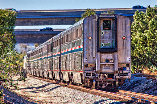 train in the desert