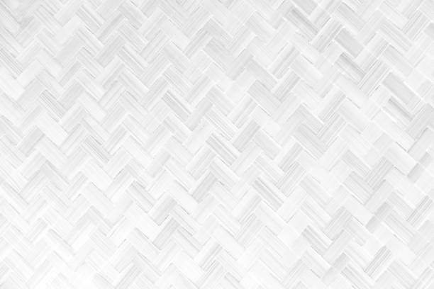 istock Texture bamboo wood weave seamless pattern , crafts white gray  background 1278206089