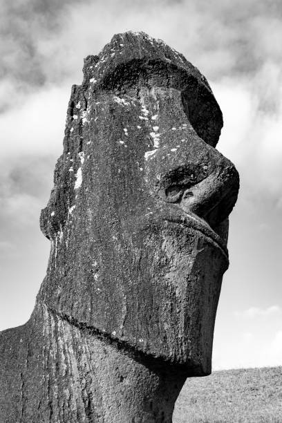 istock Moai Statues on Easter Island at the Rano Raraku Quarry 1278210140