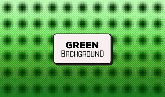 Vibrant Green Pixelated 8-bit Video Game Background or Wallpaper
