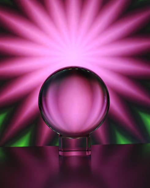 istock Fun with a lens ball and light refraction 1278215994