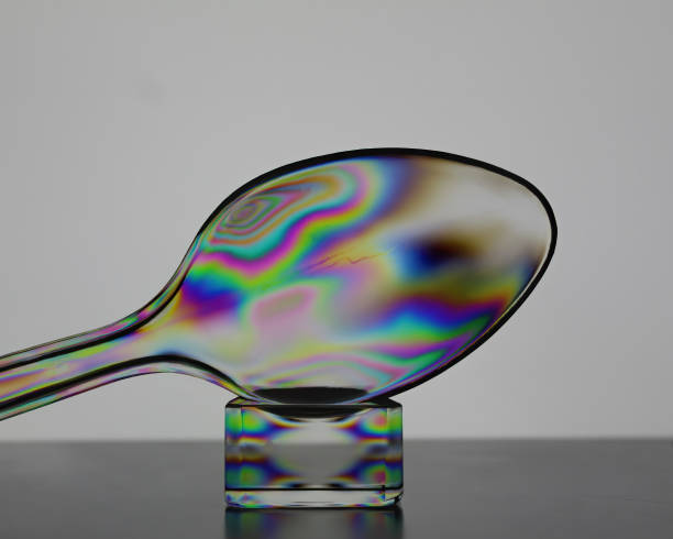istock Beautiful colors using a cool technique called photo-elasticity 1278216003