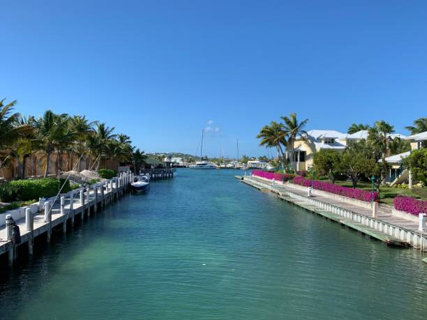 istock Beautiful Caribbean harbor 1278222823