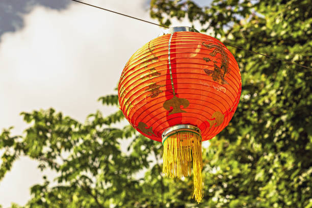 istock Chinese new year lanterns in the Park 1278223142