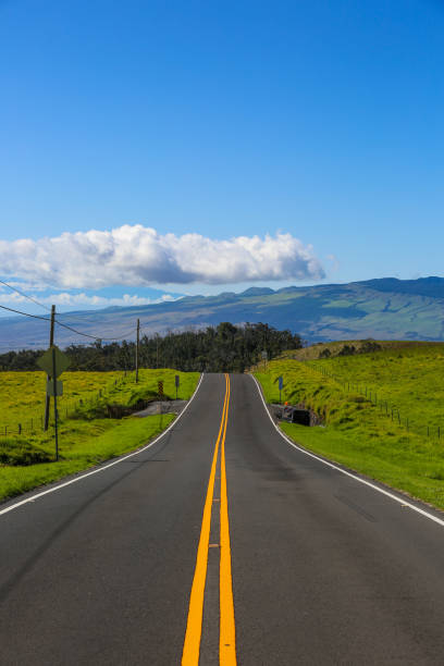 istock The most beautiful country road, Saddle Road 1278228877
