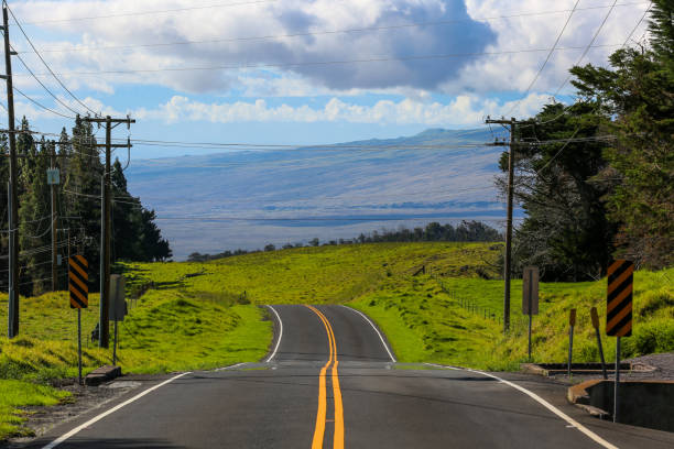 istock The most beautiful country road, Saddle Road 1278228926