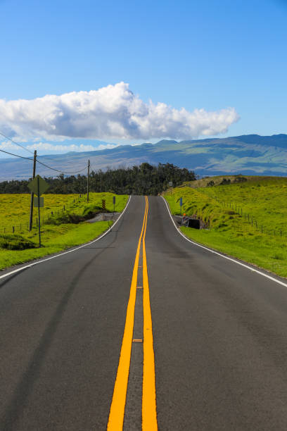 istock The most beautiful country road, Saddle Road 1278228955