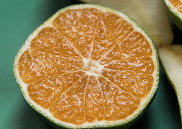 istock Fresh mandarin oranges fruit or tangerines 1278237947