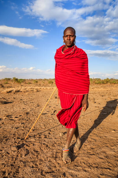 istock Warrior from Maasai tribe, Kenya, Africa 1278254923