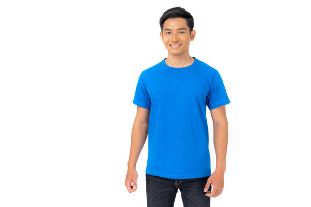 istock Young man in blue t-shirt 1278254936