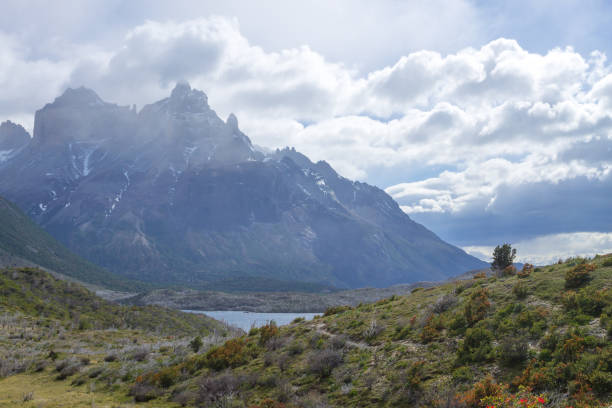 istock Lake Pehoe view, Torres del Paine, Chile 1278256640