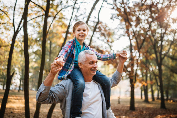 istock Playing with my dad outside stock photo 1278259704