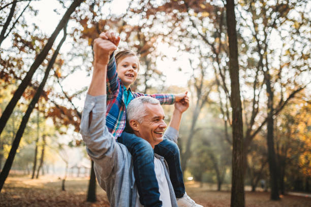 istock Playing with my dad outside stock photo 1278259875