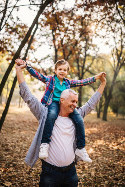 istock Playing with my dad outside stock photo 1278259981
