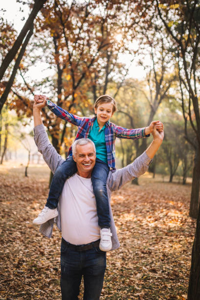 istock Playing with my dad outside stock photo 1278260496