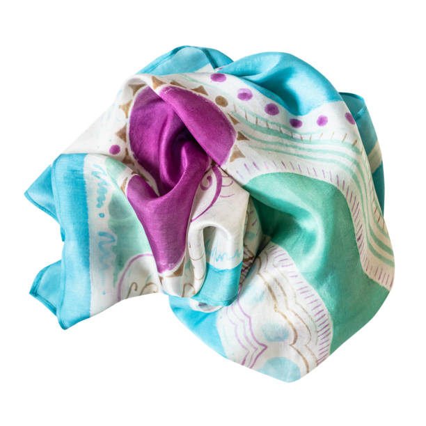 istock wrapped blue, green and purple colored silk scarf 1278267578