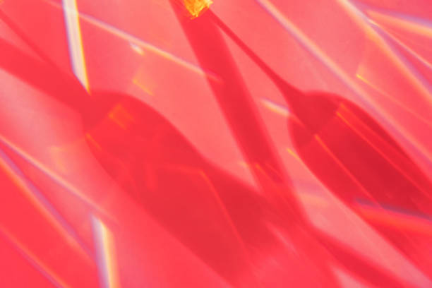 play with the light refraction texture overlay effect on the surface of the floor