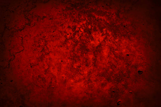 istock Rough dirty concrete wall surface. Macro. Dark red bright banner. 1278274887