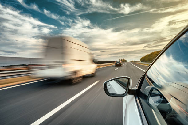 istock Driving on the motorway 1278281001