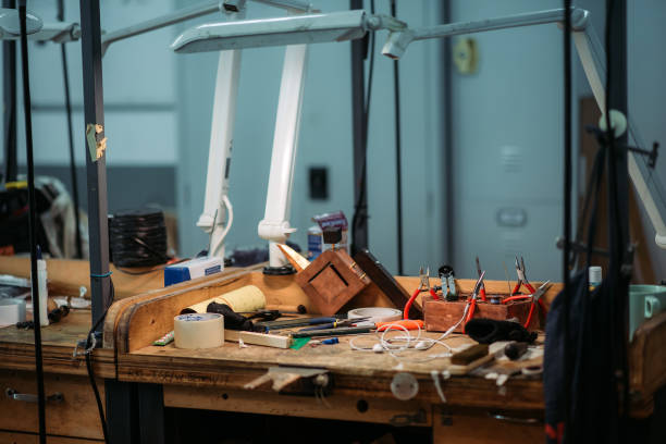 istock Jewelry Workbench at college classroom 1278288180