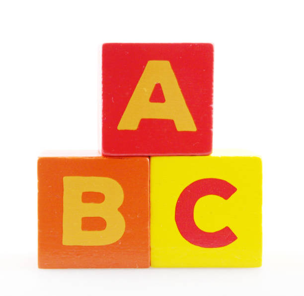 istock Wooden Alphabet Blocks Against White Background 1278288217