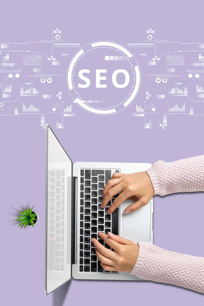 istock search engine optimization concept with the girl with laptop 1278297151