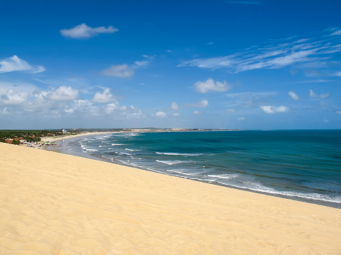 Genipabu Dunes, tourist destination in Natal, northeastern Brazil.