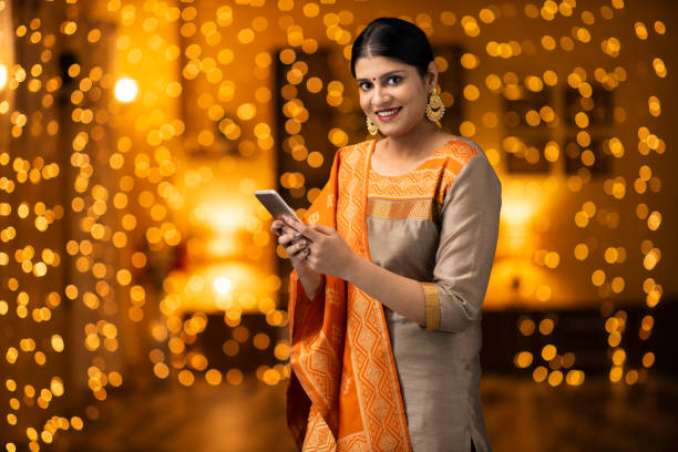 istock young women celebrate diwali 1278307521
