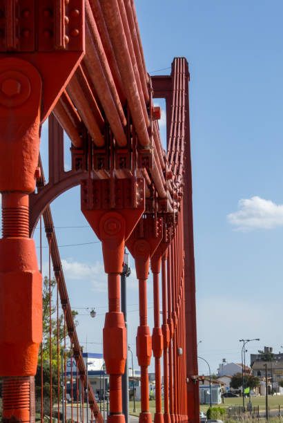 istock Hanging bridge of Necochea 1278307578
