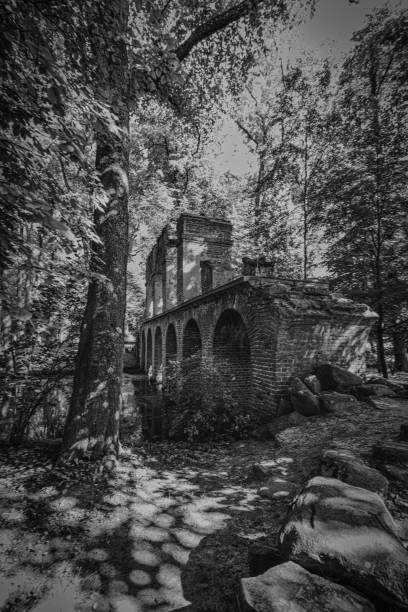 istock Romantic park in Arkadia village, Poland. 1278312634