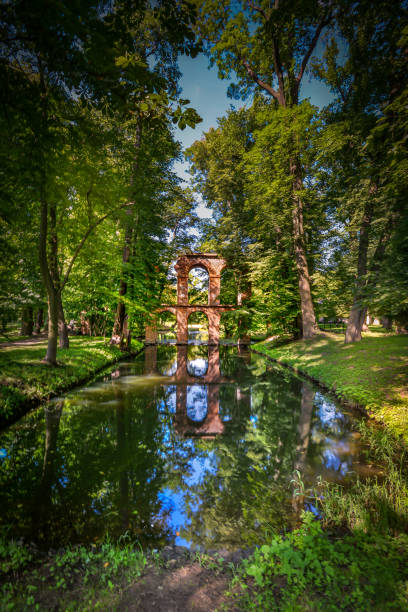 istock Romantic park in Arkadia village, Poland. 1278312654