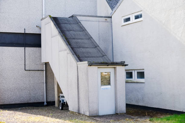 istock Seventies architecture design of deprived council flats 1278314559