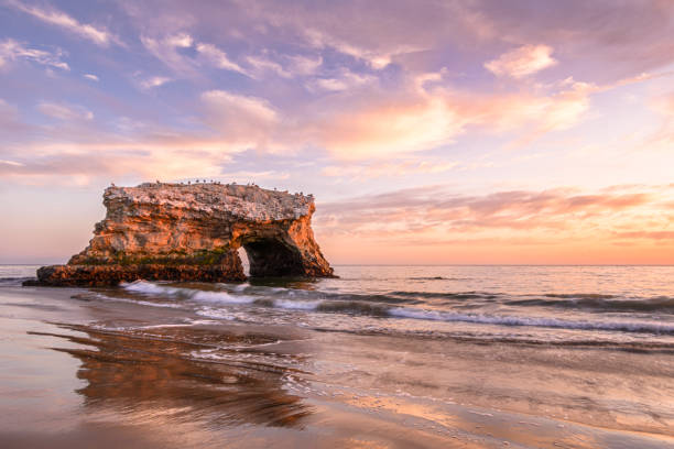 istock Sunset View of Natural Bridges Rock Formation 1278323182