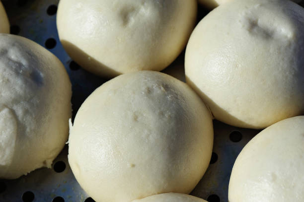 istock Chinese food steamed buns in a container 1278334494