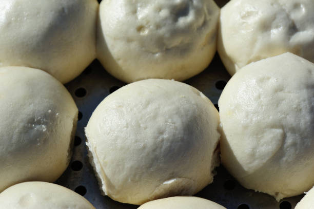 istock Chinese food steamed buns in a container 1278334524