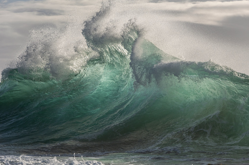 Waves at sunrise, Sydney Australia