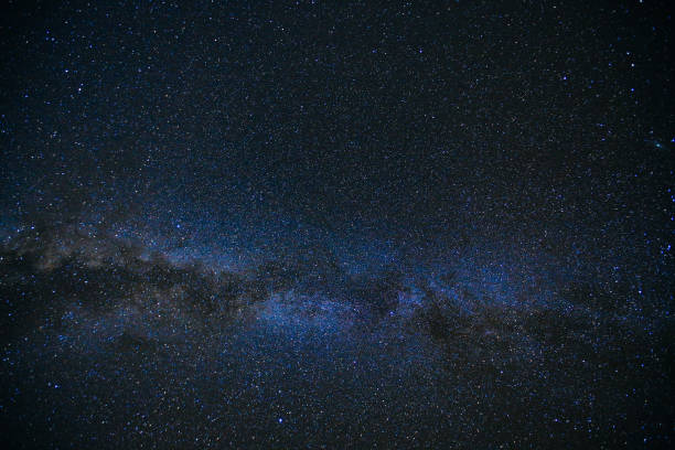 星空天の川、ハレアカラ国立公園 - haleakala national park ストックフォトと画像