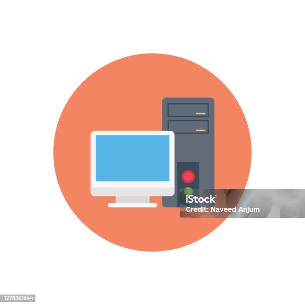 Stocl Image Computer Pc Stock Illustration - Download Image Now - Backgrounds, Computer ...