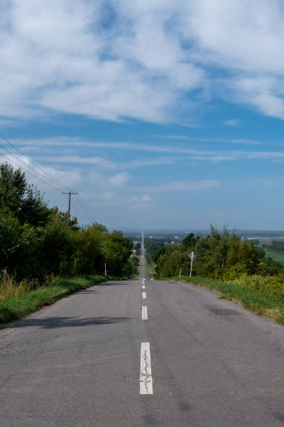 istock Road to Heaven in Hokkaido 1278363495