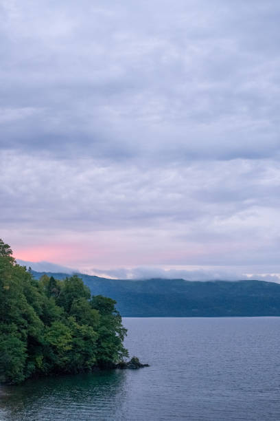 istock Sunset view of Lake Kussharo 1278365336