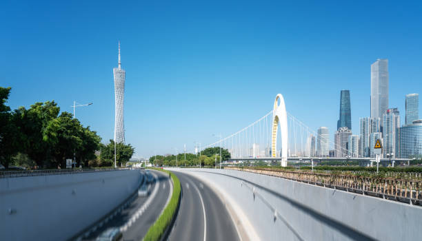 istock Guangzhou modern city architecture landscape skyline 1278374117