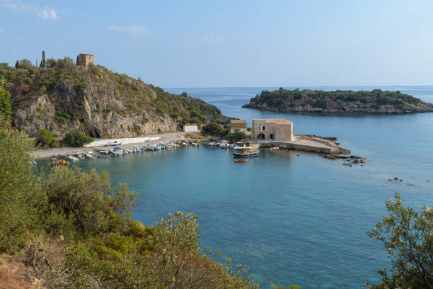 istock Kardamyli (Kardamili) town old port 1278376364