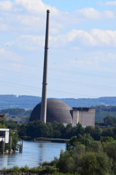istock nuclear plant at the Rhine during removal phase 1278376397