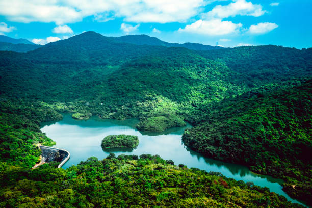 Ho Pui Reservoir is located in Yuen Long, near to Pat Heung. It is an irrigation reservoir which belongs to a part of Tai Lam Country Park. The capacity of the reservoir is 500000 cubie metres, there is a dam in S-shaped, which is popular to the hikers. The reservoir has also been ranked one of the most popular scenic countrysides.