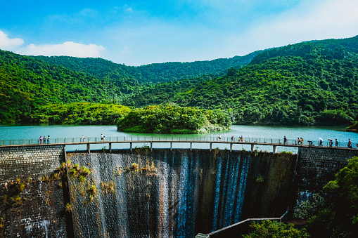 Ho Pui Reservoir is located in Yuen Long, near to Pat Heung. It is an irrigation reservoir which belongs to a part of Tai Lam Country Park. The capacity of the reservoir is 500000 cubie metres, there is a dam in S-shaped, which is popular to the hikers. The reservoir has also been ranked one of the most popular scenic countrysides.