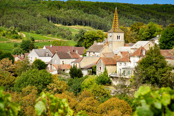 istock Burgundy Village 1278392900