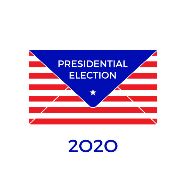 illustrations, cliparts, dessins animés et icônes de ballot 2020 usa concept de l’élection présidentielle américaine - marking voting ballot election presidential election