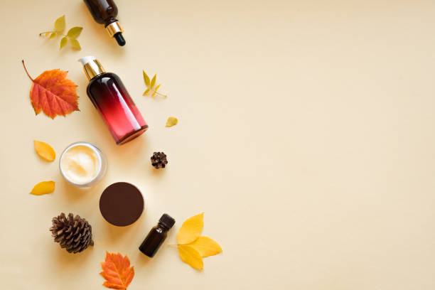 istock Autumn Skin Care products 1278395439
